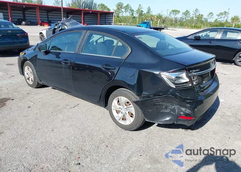 2014 Honda Civic Lx from USA, damaged, VIN 19XFB2F5XEE035873
